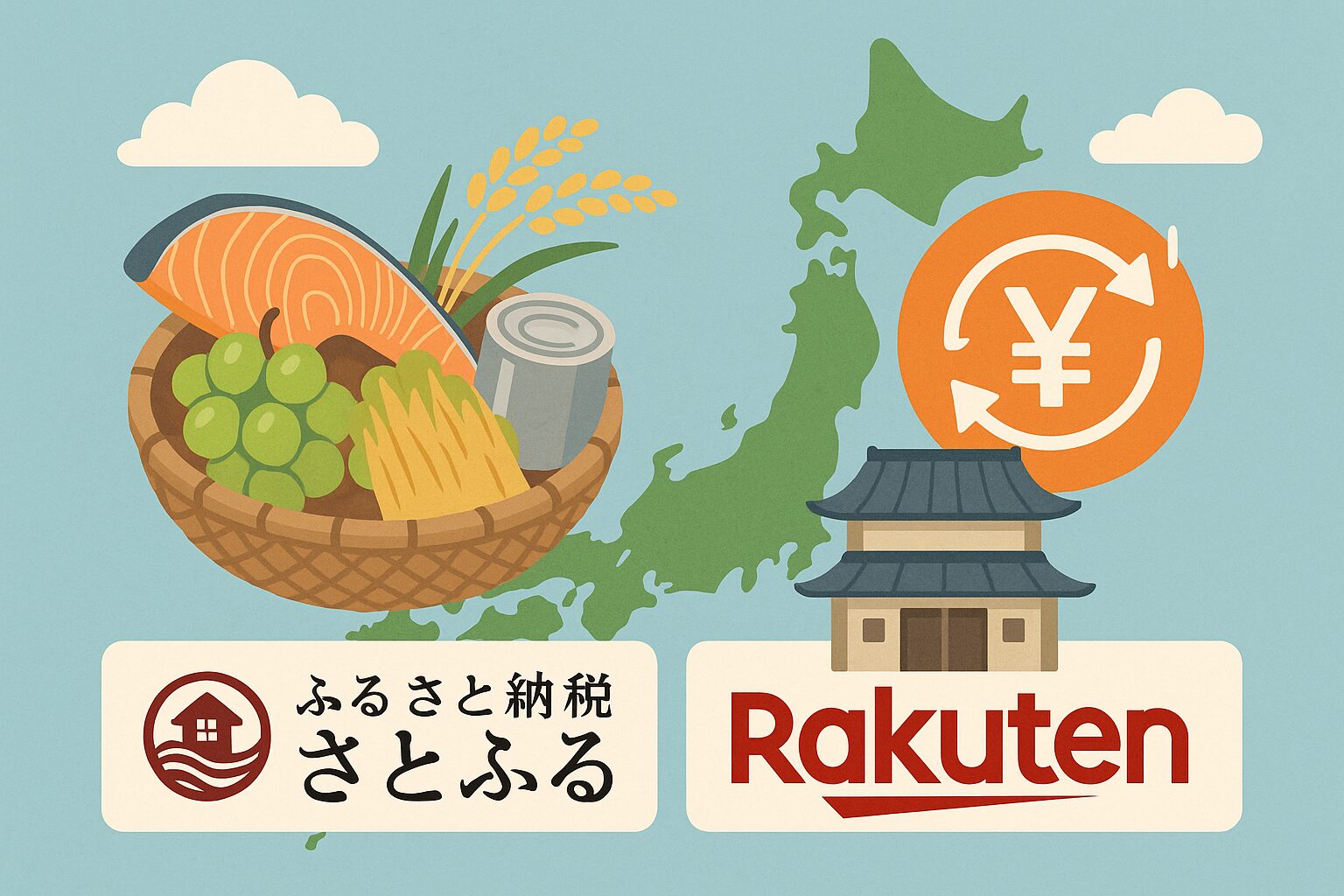 ふるさと納税・さとふる・楽天