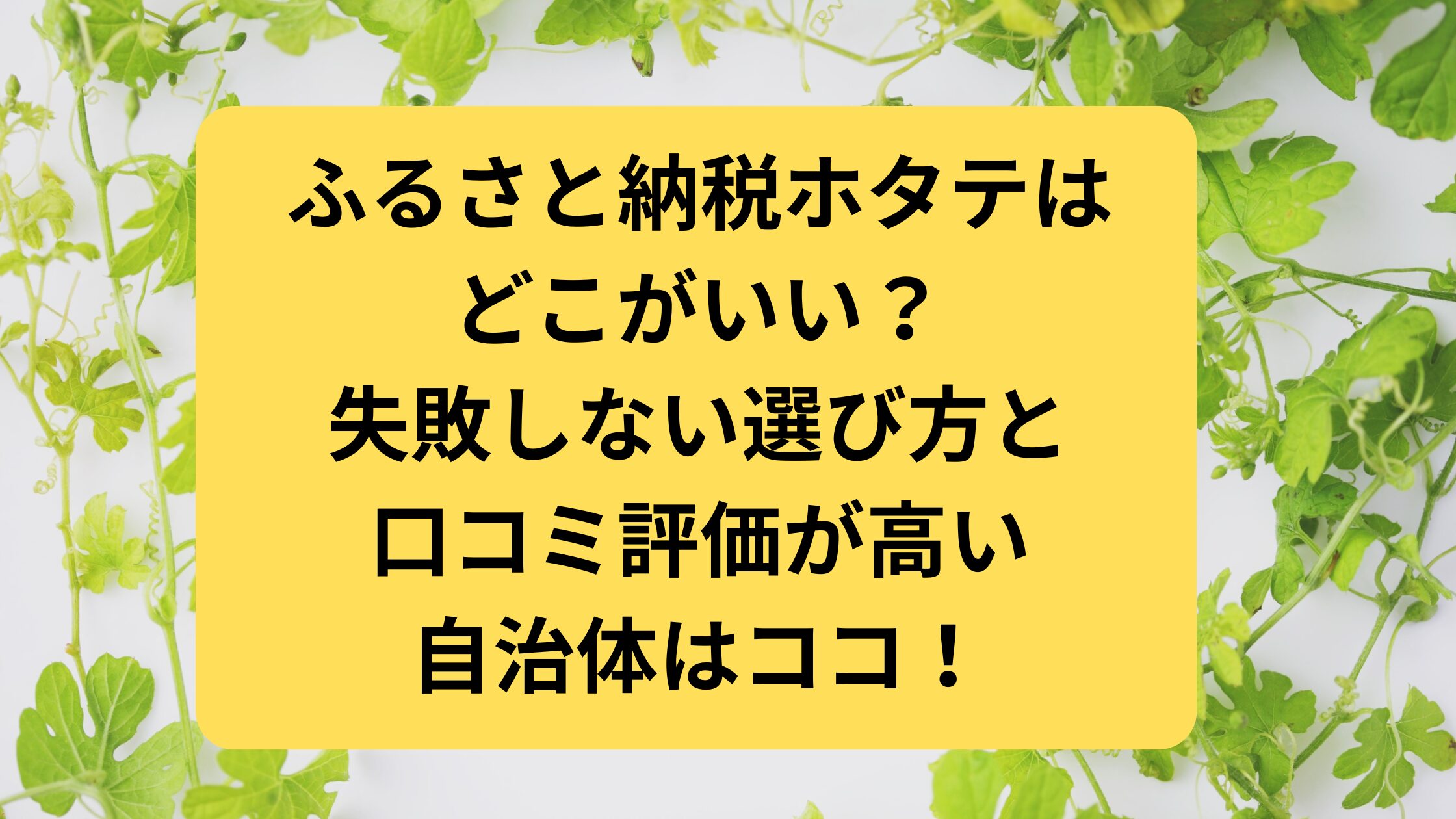 ふるさと納税ホタテはどこがいい？失敗しない選び方と口コミ評価が高い自治体はココ！